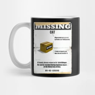 Schrödinger's Missing Cat Mug